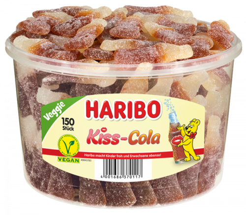 Haribo Kiss-Cola 150stück