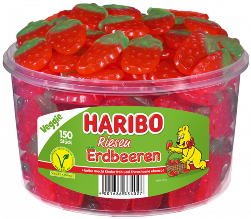 Haribo Erdberen 150stück