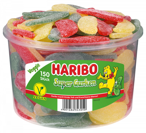 Haribo Super Gurken 150stück