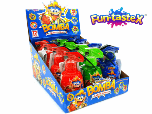 Fun-Tastex Bomba Candy Spray 12stück