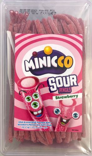 Minico Sourpencil Strawberry